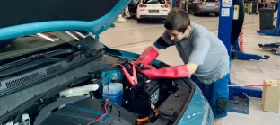 Servis elektromobilu Hyundai - diagnostika