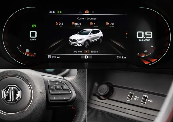 Pokročilé technologie v MG ZS