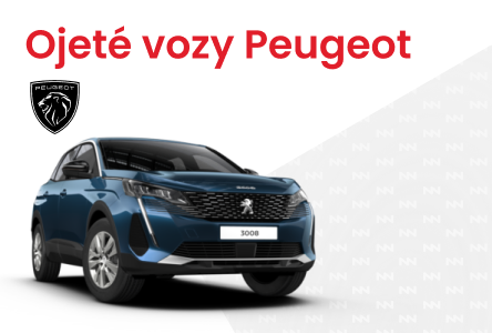 Ojeté vozy Peugeot