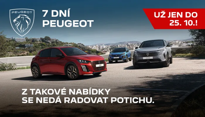 7 dní Peugeot - Lenner Motors