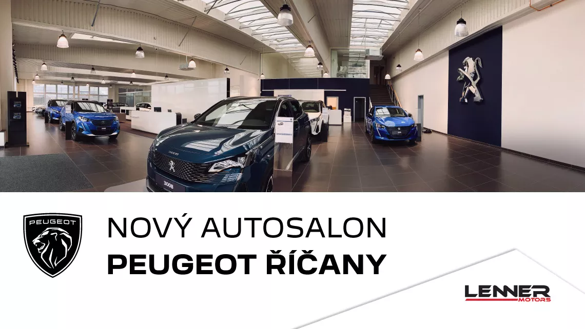 Nový autosalon Peugeot Říčany