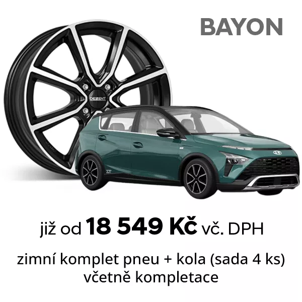 Zimní nabídka kol Hyundai BAYON - Lenner Motors