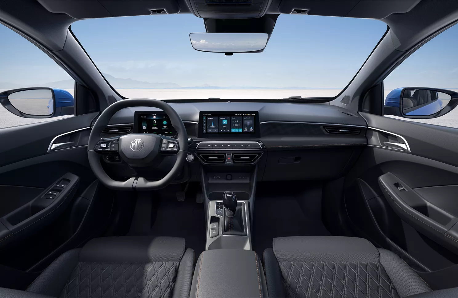 Nové MG3 elegantní interiér Lenner Motors