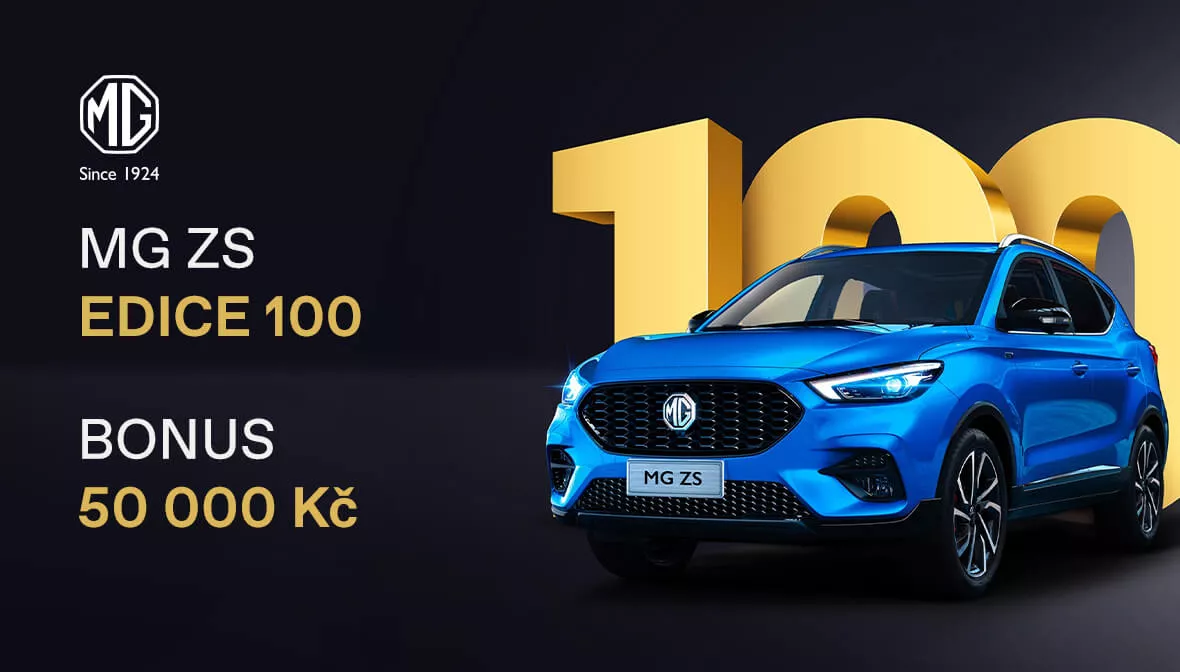 MG ZS Edice 100 let - bonus 50 000 Kč - Lenner Motors