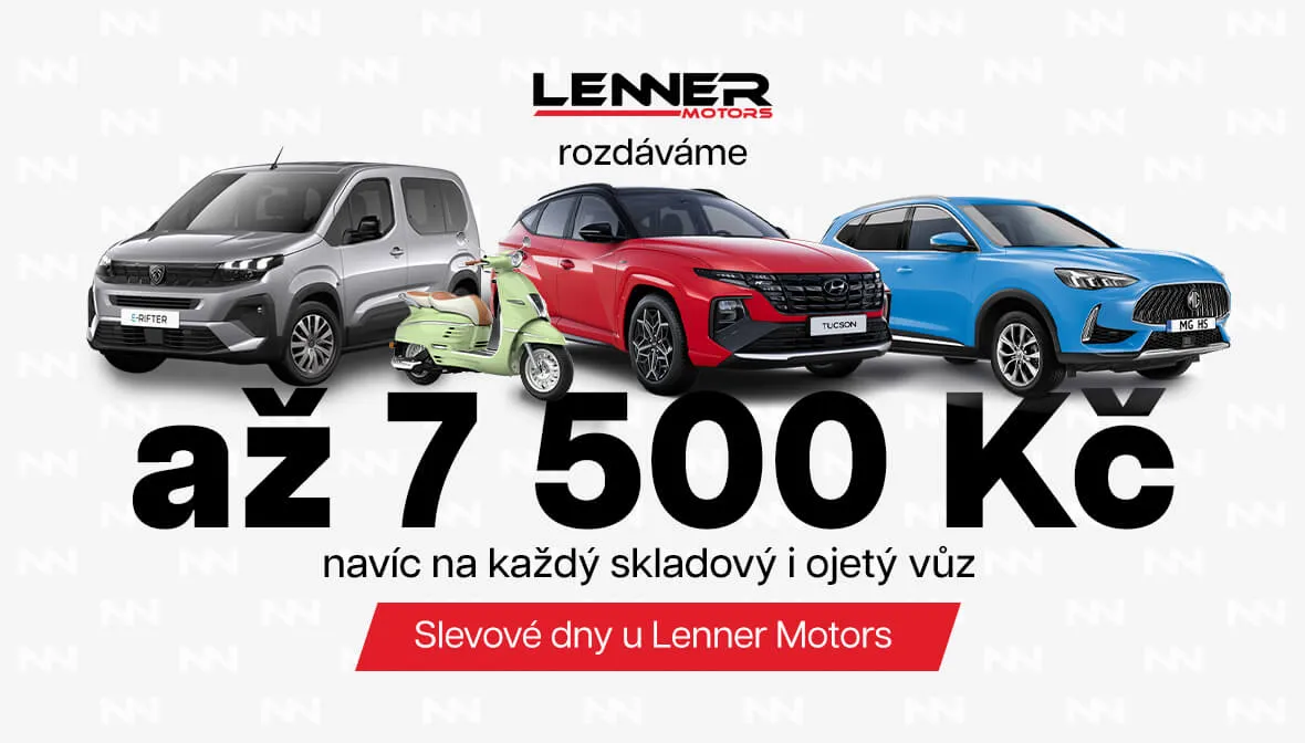 Slevové dny u Lenner Motors - MG, Hyundai, Peugeot a Peugeot Motocycles