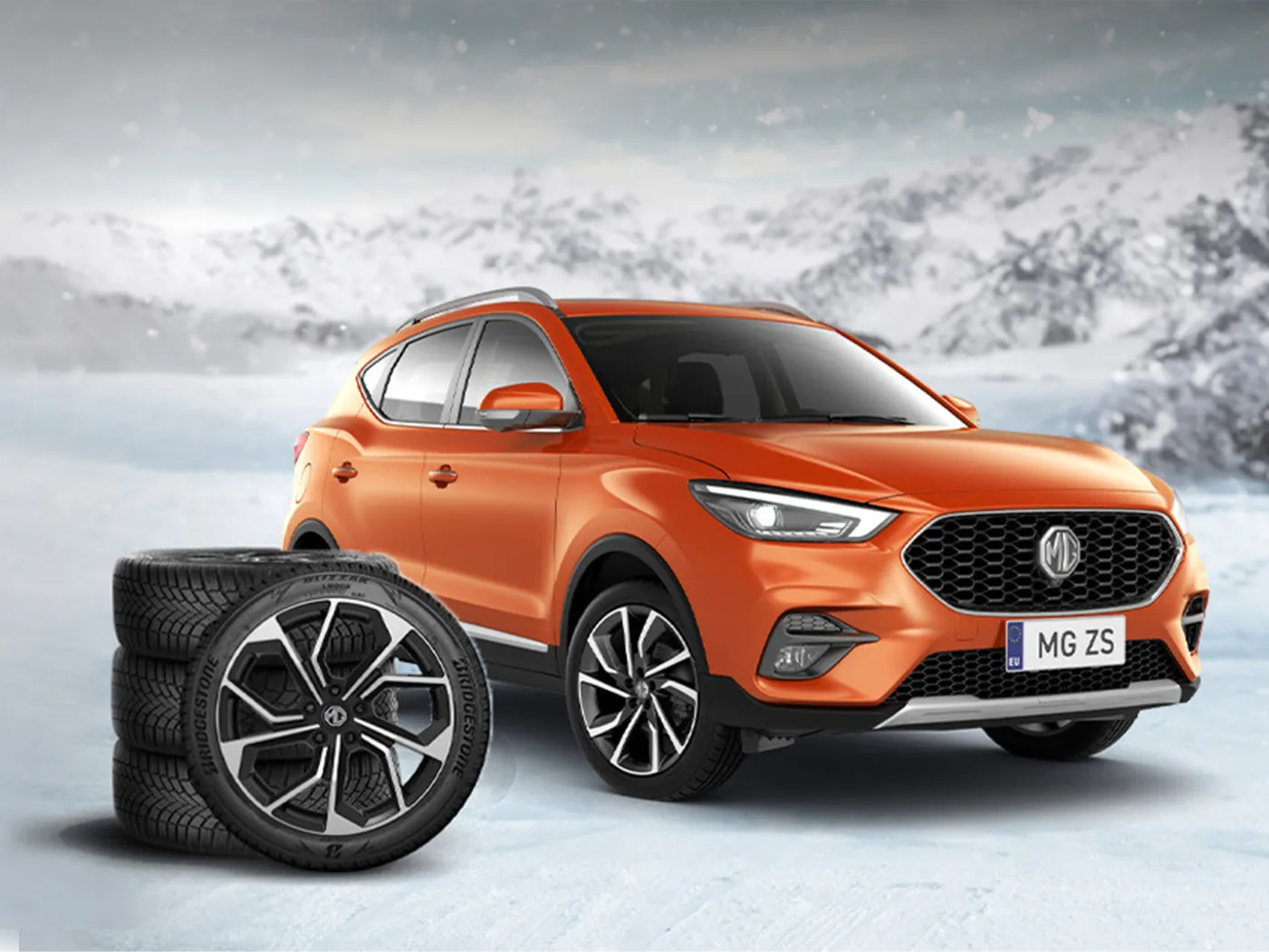 MG ZS akce zimní pneumatiky - Lenner Motors