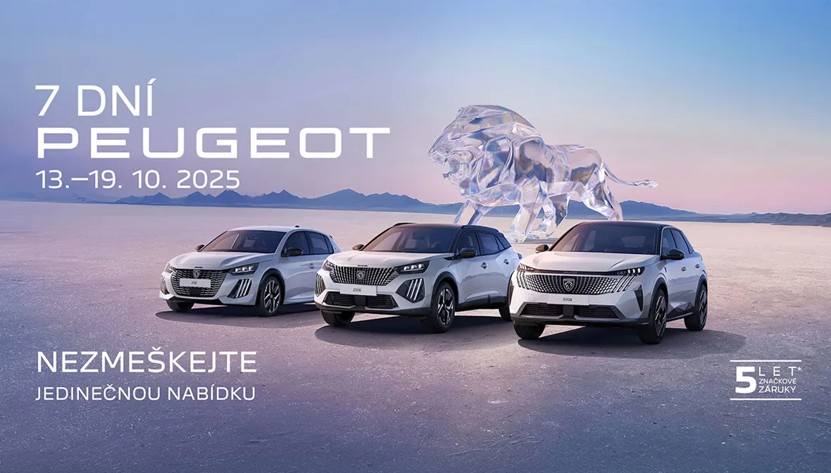 7 dní Peugeot - Lenner Motors