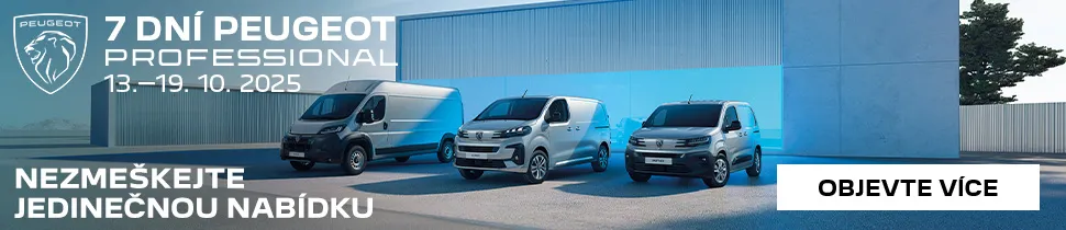 7 dní Peugeot Professional - Lenner Motors
