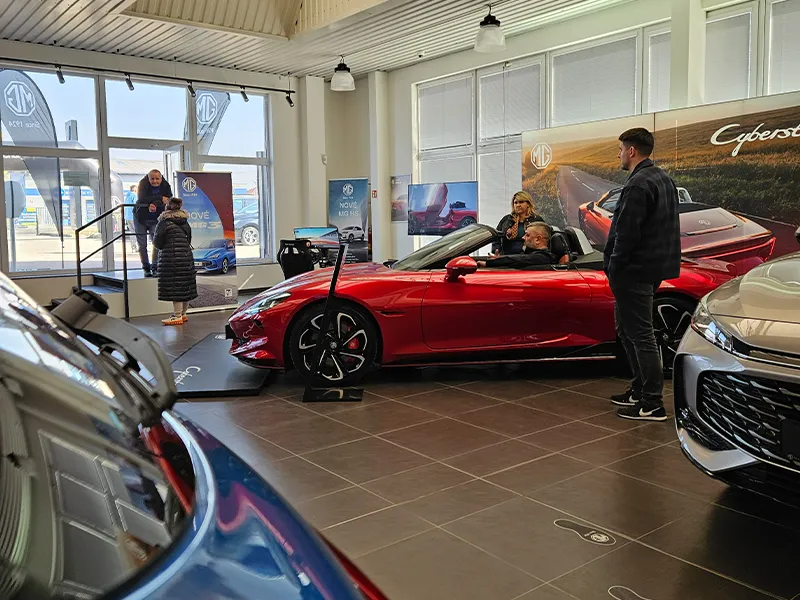 MG Roadshow - Říčany u Prahy - Lenner Motors