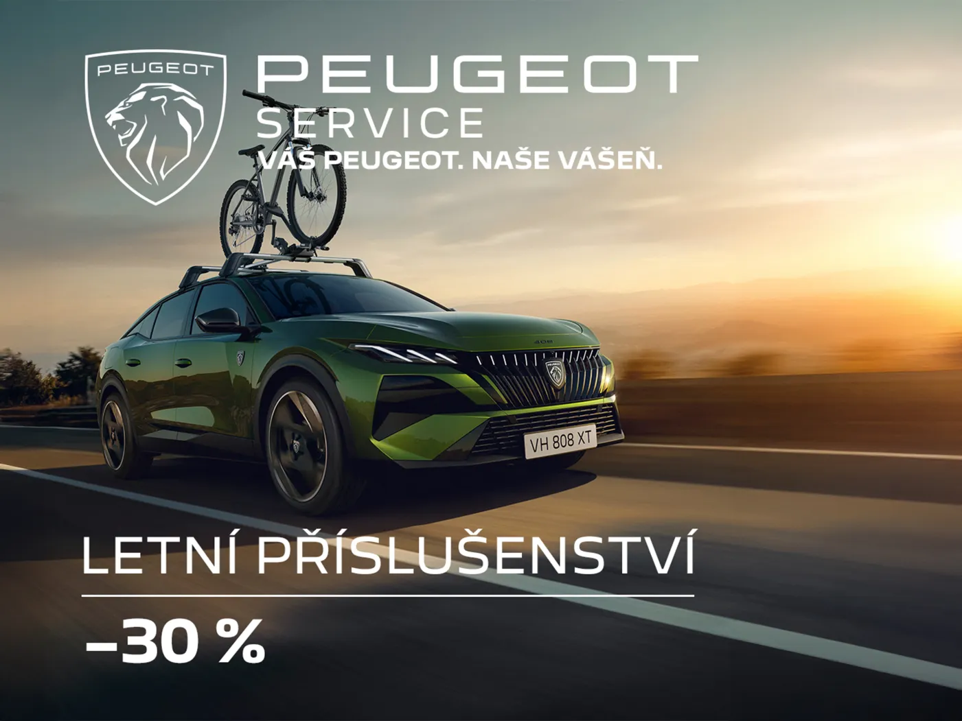 Peugeot letní příslušenství - Lenner Motors