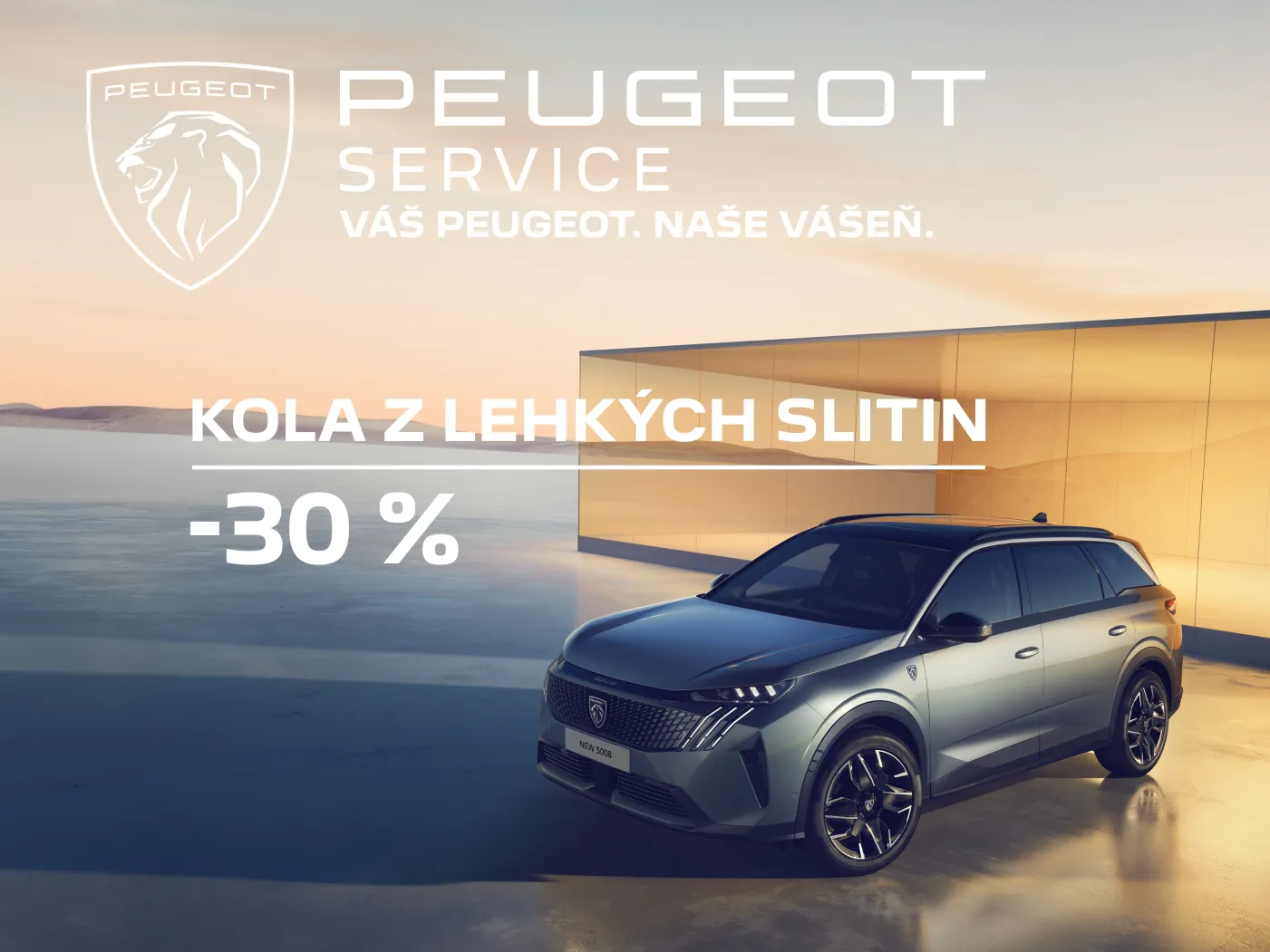 Peugeot kola z lehkých slitin - Lenner Motors