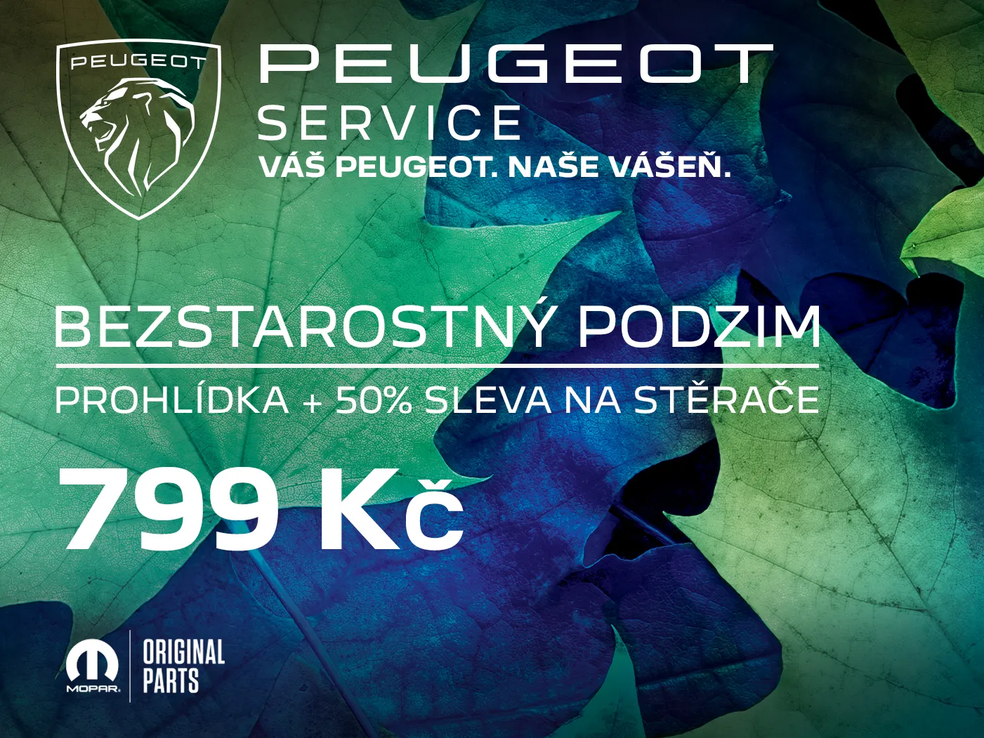 Peugeot podzimní prohlídka Lenner Motors