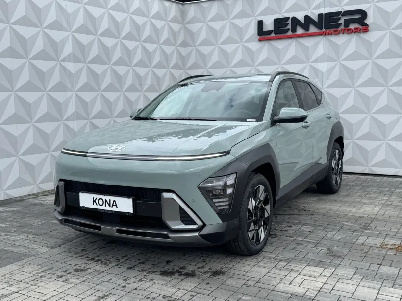 Hyundai KONA 1.6 GDi HEV STYLE PR Mirage Green Solid